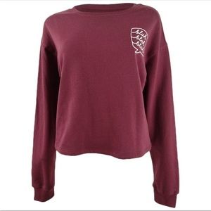 🌺Love Tribe Juniors’ Blah Blah Blah Crop Top Medium 🌺